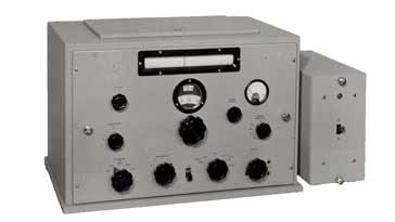 Marconi CR150 radio communications receiver - this set was one of the first radio communicatiosn receivers to use a double conversion format to improve the image performance.