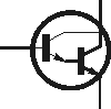 Circuit symbol for a Darlington pair chip