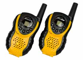 Low cost two way radios or walkie talkies like these PMR446 radios often use narrowband FM