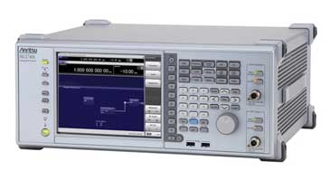 Typical RF radio frequency signal generator