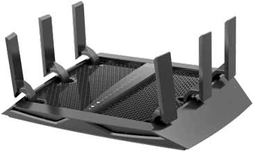 Typical modern WiFi router: Netgear R8000 - this type of deveice will often be termed a wireless router